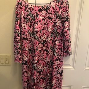 Lilly Pulitzer XL dress Hanging with my Boo panda